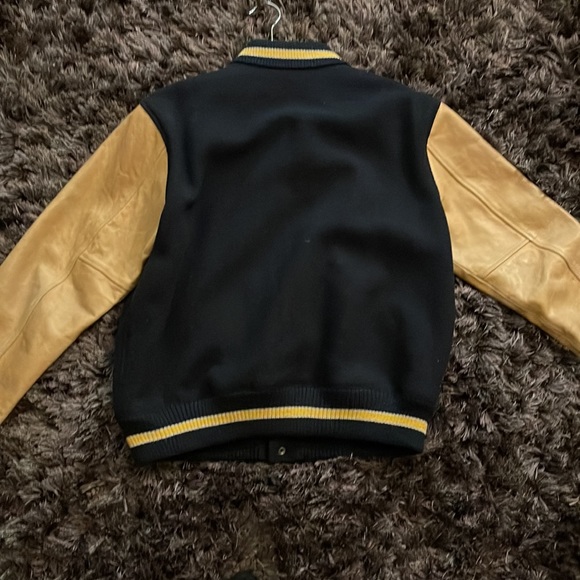 Vintage leather Varsity Jacket ( Polo Ralph Lauren ) - Picture 5 of 5
